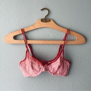 🪲3/$12🪲 No Boundaries | Pink Mesh Underwire Bralette Bra